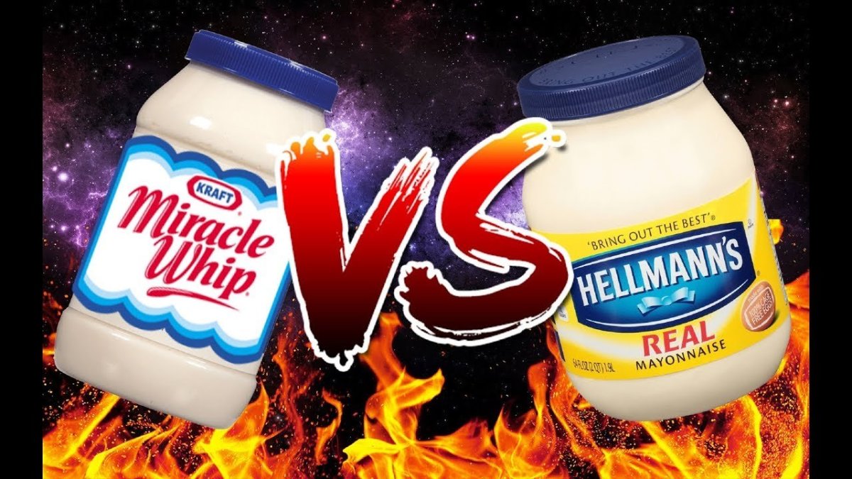 Miracle Whip vs Mayonnaise