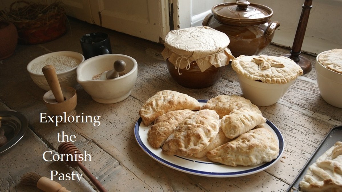 The Cornish pasty is a tasty hand-held meat pie meal