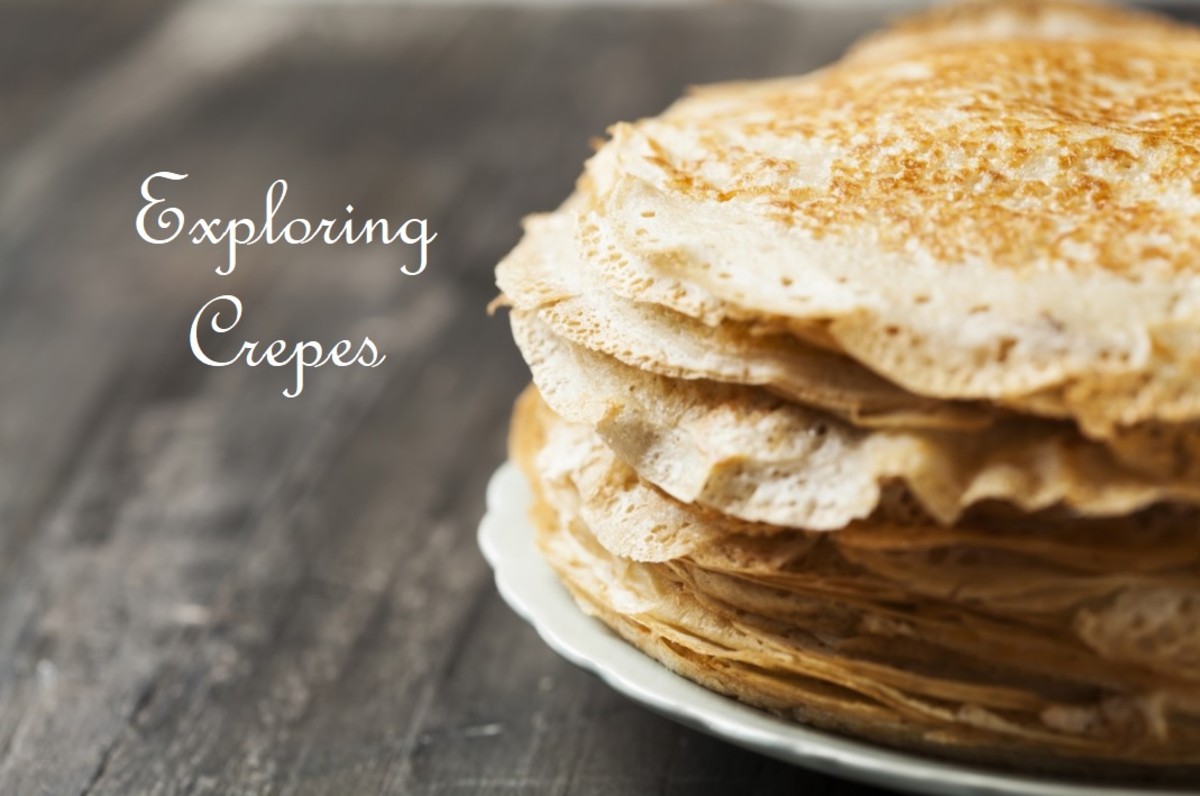 Crêpes, those thin, delicate French "pancakes," are actually quite easy to make. 