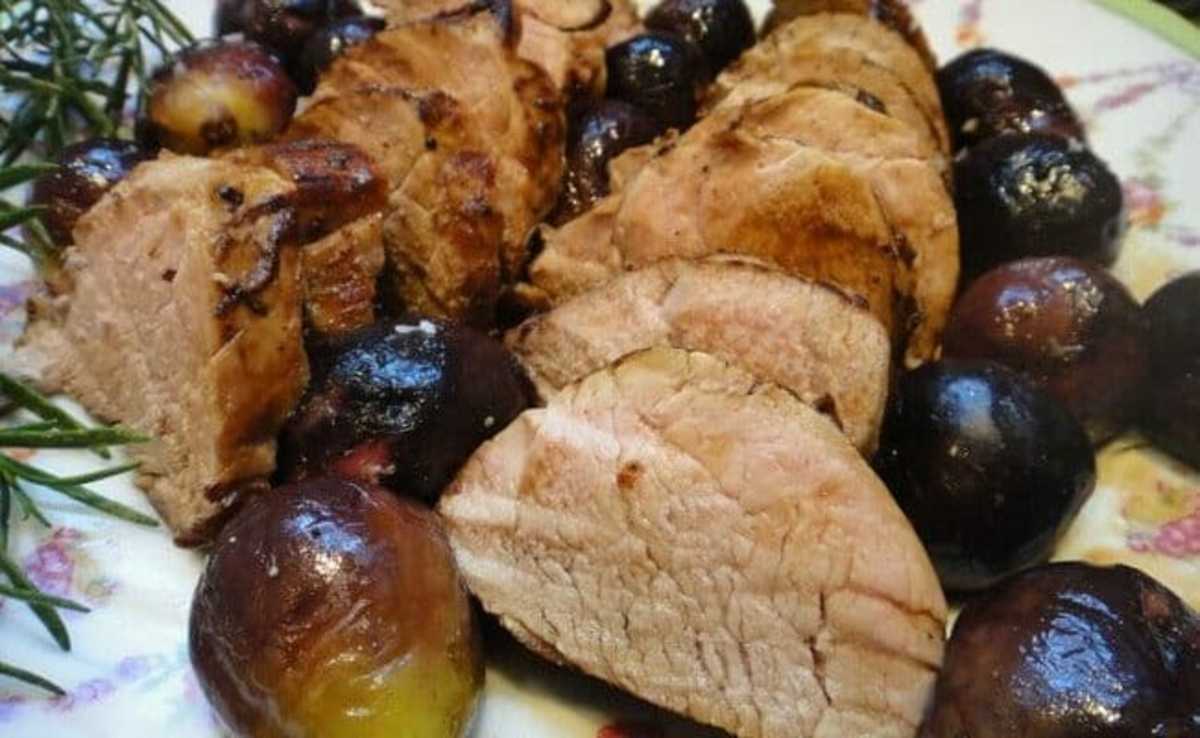 Pork Tenderloin With Roasted Figs