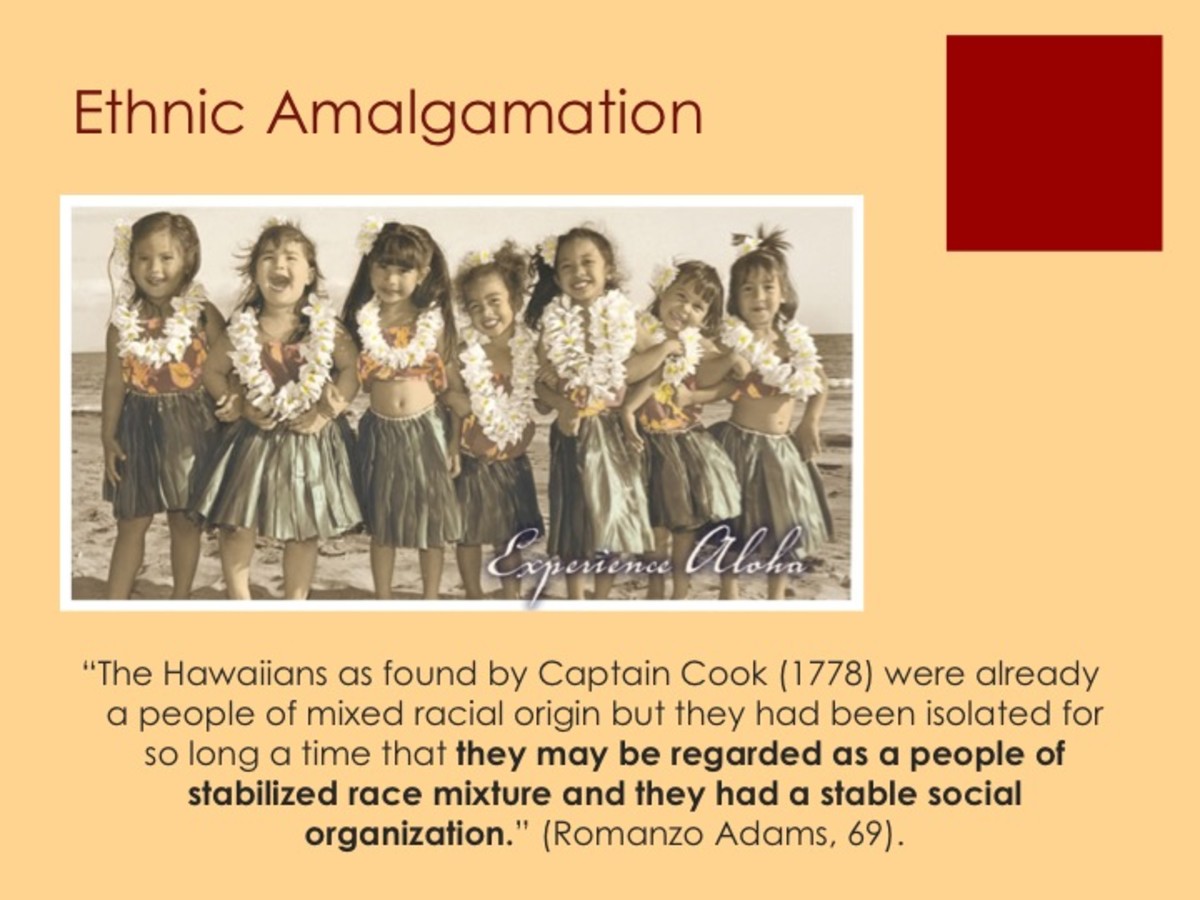 Ethnic amalgamation in Hawaii