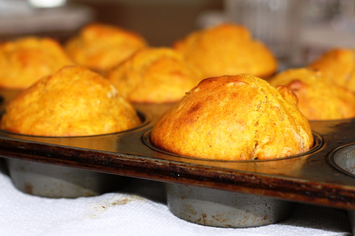 Perfect corn muffins hot from the oven are easy to make