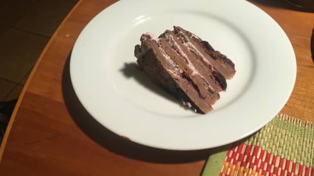 rich-red-bean-paste-pancake-layer-cake-with-cherry-recipe