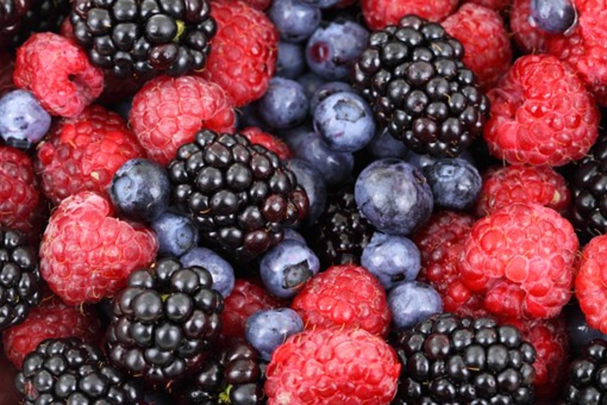 Berries of all kinds are powerhouses of nutrition and a perfect addition to oatmeal. 