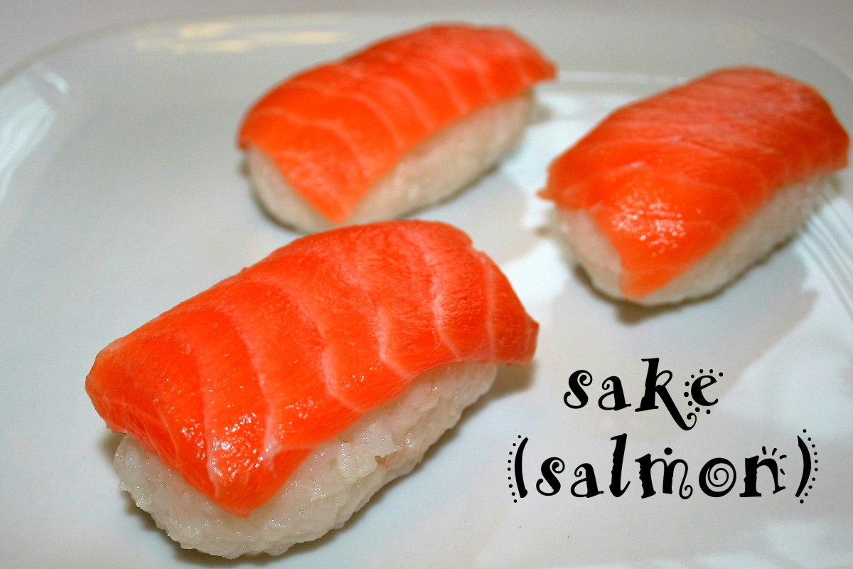 Sake (salmon) nigiri