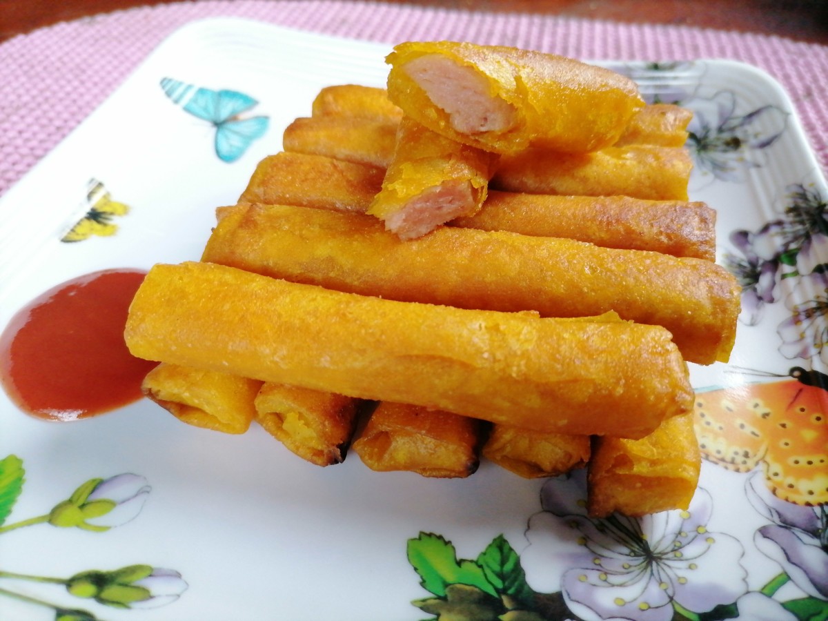 two-ingredient-spam-lumpia