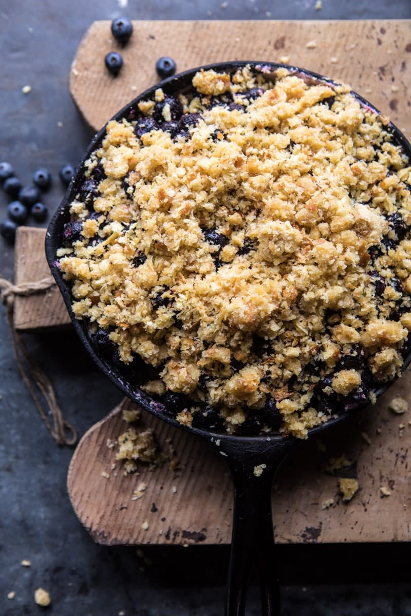 Blueberry brown betty