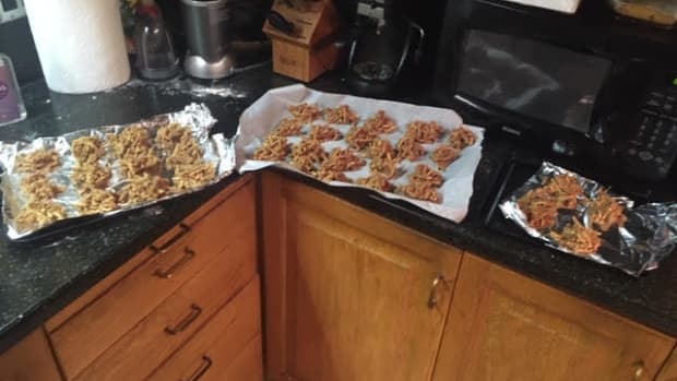 white-chocolate-red-bean-paste-and-butterscotch-haystacks-recipe